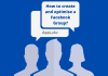 How to create and optimise a Facebook Group? optimise facebook group