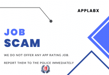 Job Scam Notice – Beware of App Rating Jobs by Scammers