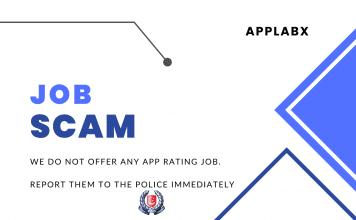 Job Scam Notice – Beware of App Rating Jobs by Scammers