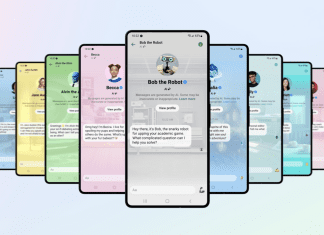 Meta New AI Experiences at Connect Meta New AI Experiences. Source: Meta