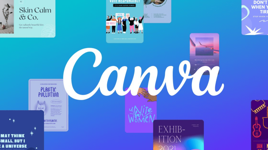 Content creation with Canva