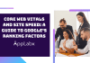 Core Web Vitals and Site Speed: A Guide to Google’s Ranking Factors Core Web Vitals and Site Speed: A Guide to Google's Ranking Factors