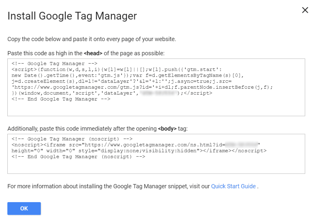 Installing Google Tag Manager on Your Website