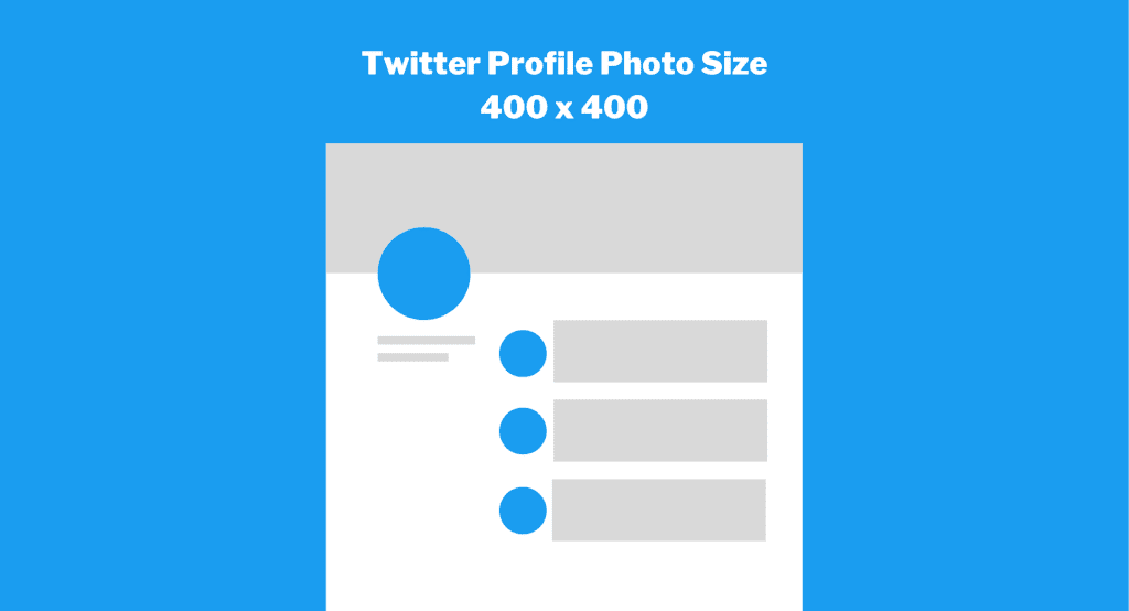 A profile picture size of 400x400 pixels. Image Source: Meet Edgar