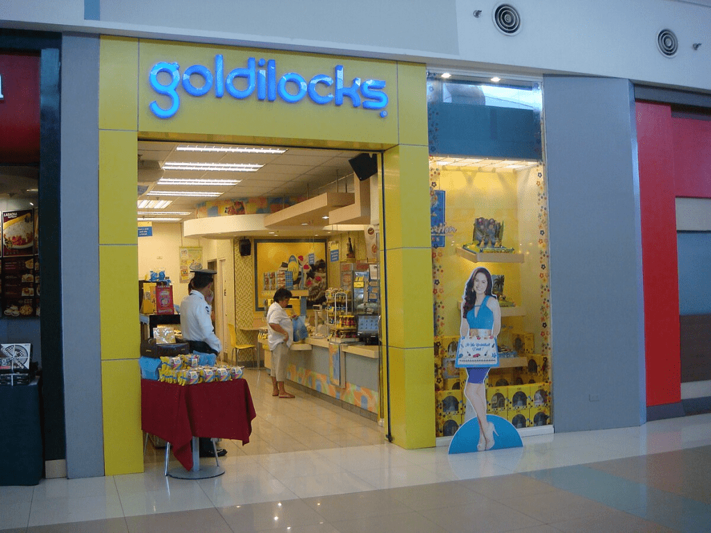 Goldilocks, a renowned bakery chain in the Philippines. Image Source: Wikidata