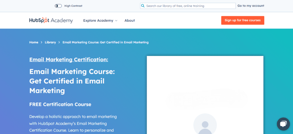 Email Marketing Course: Get Certified in Email Marketing by HubSpot Academy