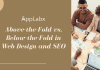 Above-the-Fold vs. Below-the-Fold in Web Design and SEO Above-the-Fold vs. Below-the-Fold in Web Design and SEO