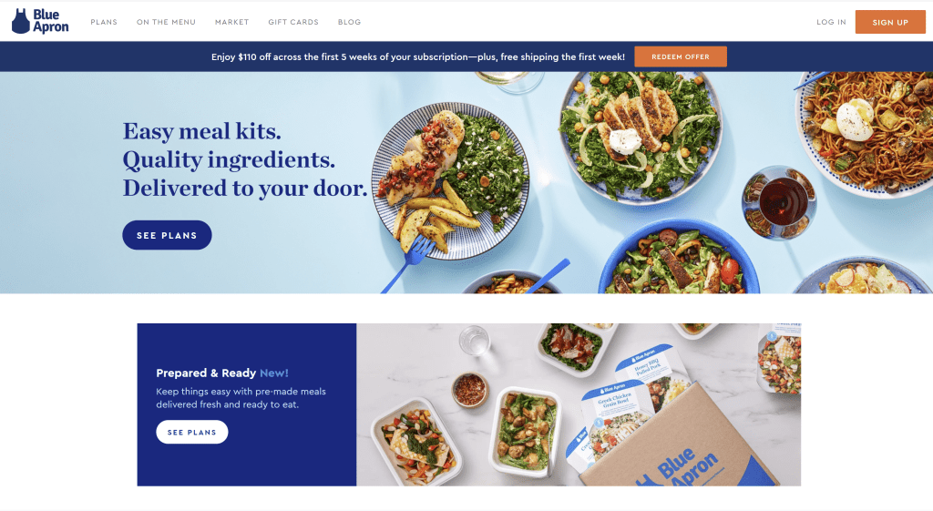 Blue Apron - Simplifying Home Cooking