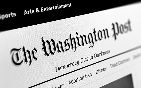 The Washington Post, a prominent news outlet, exemplifies the importance of regular SEO audits. Image Source: MediaPost