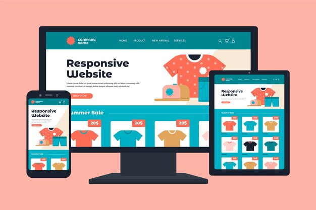 A responsive e-commerce site that loads quickly on both desktops and mobile devices