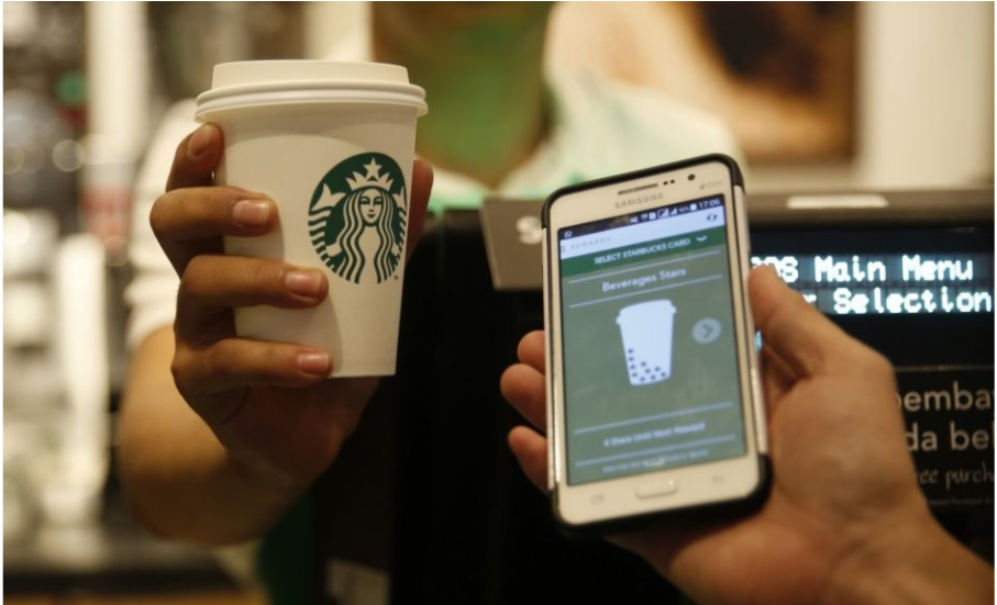The Starbucks mobile app offers personalized recommendations. Image Source: Medium