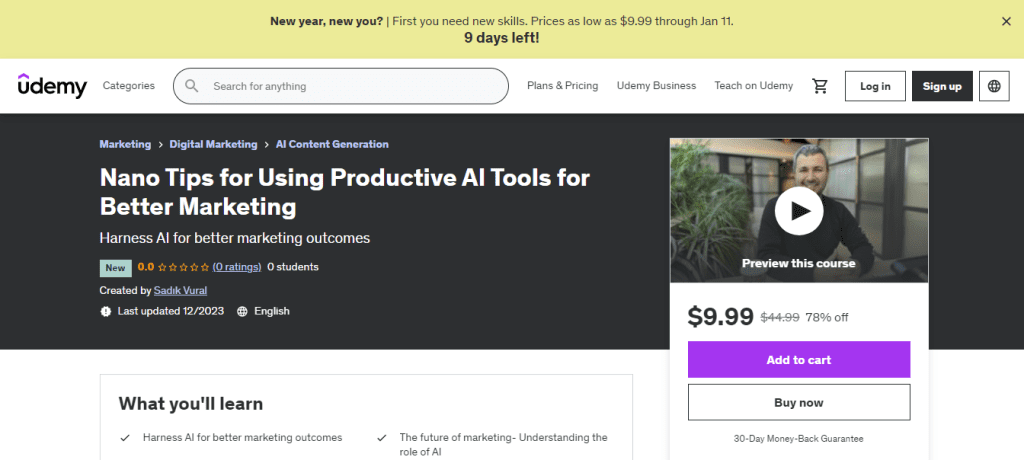 Nano Tips for Using Productive AI Tools for Better Marketing