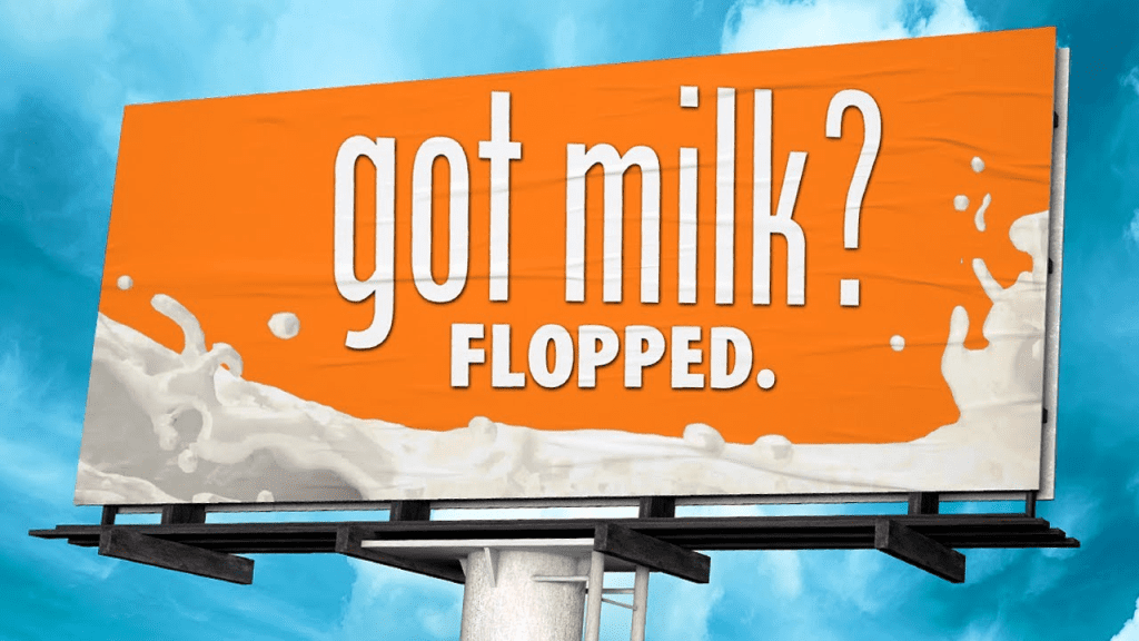 The "got milk?" campaign. Image Source: PiPiADS 