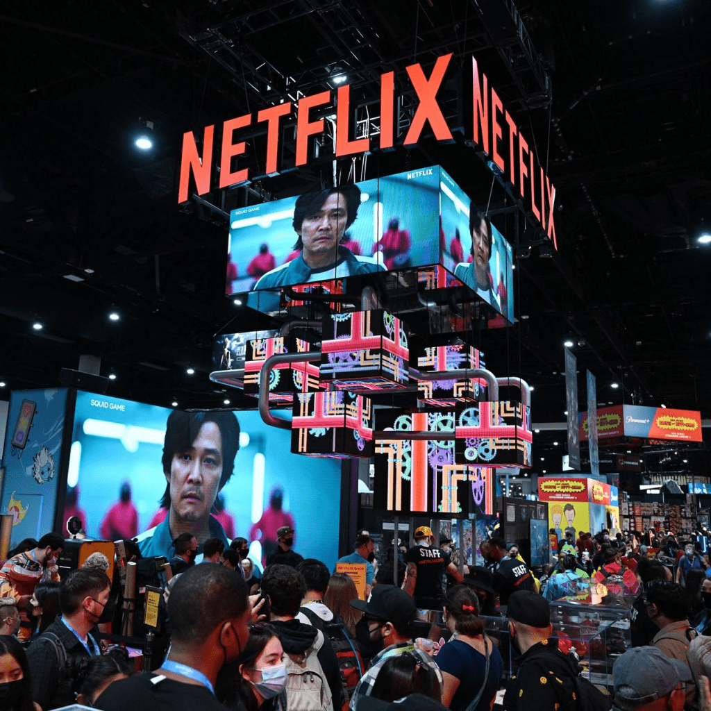 Netflix utilized rich media ads to promote its shows