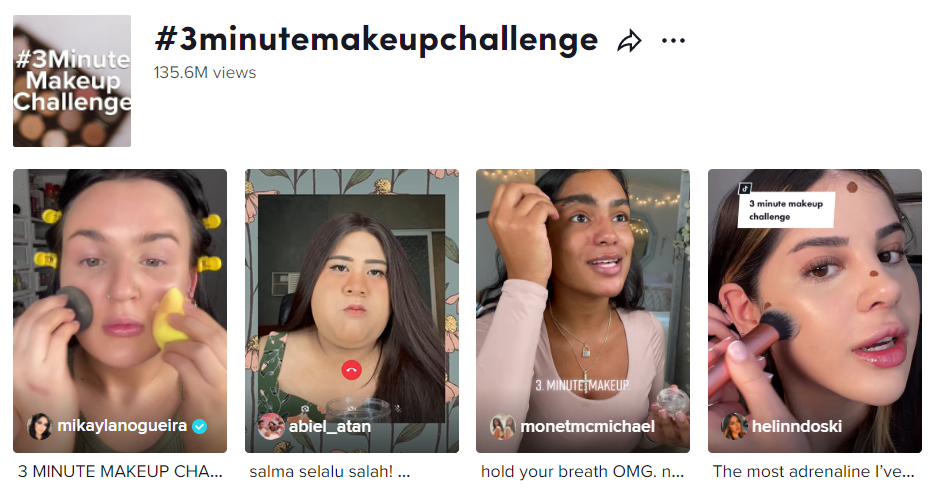 On TikTok, aligning your content with popular challenges or utilizing trending music enhances discoverability. Image Source: Sprout Social