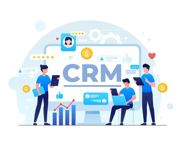A customer relationship management (CRM) system that logs and timestamps user consent for future reference