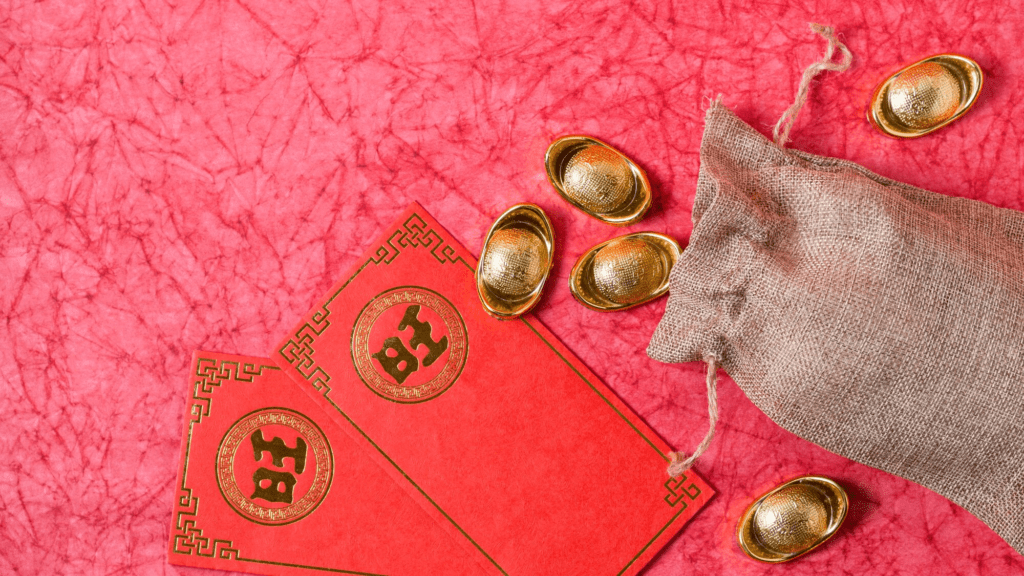 "Li Xi" (red envelopes with lucky money)