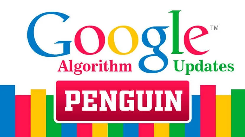 Google's algorithm updates, including Penguin. Image Source: RGB Web Tech