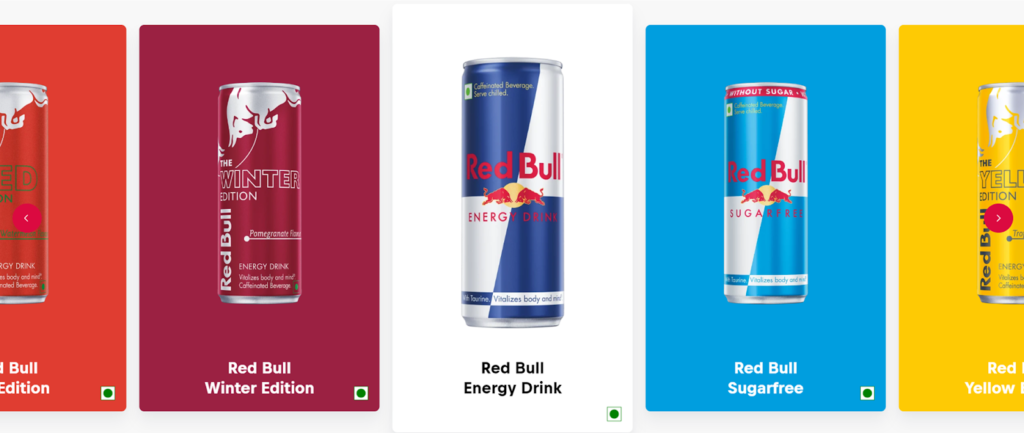 Red Bull, renowned for its groundbreaking content marketing, strategically utilizes social media to amplify its reach. Image Source: Keyhole
