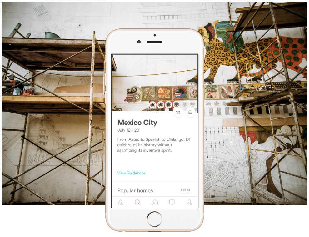 Airbnb partnered with the advertising agency TBWA\Chiat\Day to launch its "Live There" campaign