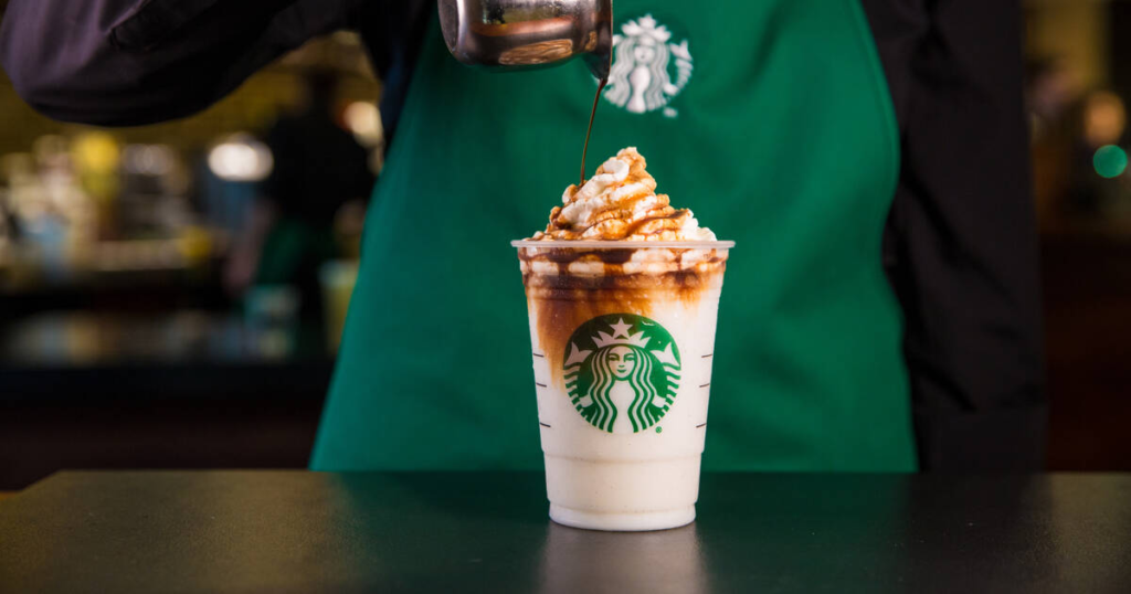 Starbucks, the global coffee chain, is built on a foundation of values such as community, sustainability, and ethical sourcing. Image Source: Thrillist