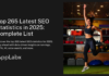 Top 265 Latest SEO Statistics in 2025: Complete List Top 265 Latest SEO Statistics in 2025: Complete List