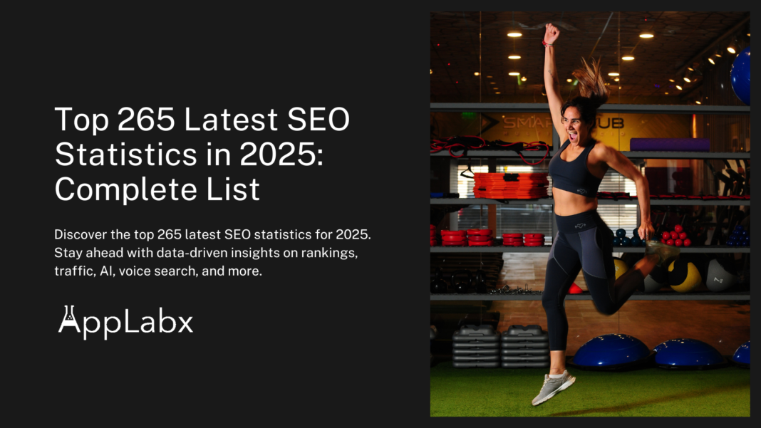 Top 265 Latest SEO Statistics in 2025: Complete List