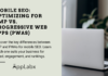Mobile SEO: Optimizing for AMP vs. Progressive Web Apps (PWAs) Mobile SEO: Optimizing for AMP vs. Progressive Web Apps (PWAs)