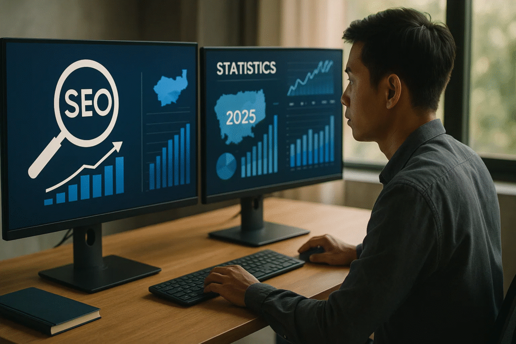 Top 50 SEO in Cambodia Statistics, Data & Trends for 2025