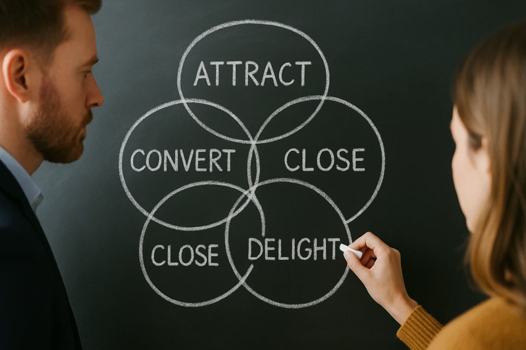 The 5 Stages of the Inbound Methodology Explained (with Actionable Examples)