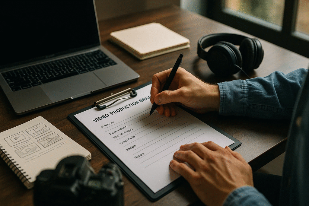 Step-by-Step: Crafting a Winning Video Production Brief for Your Project