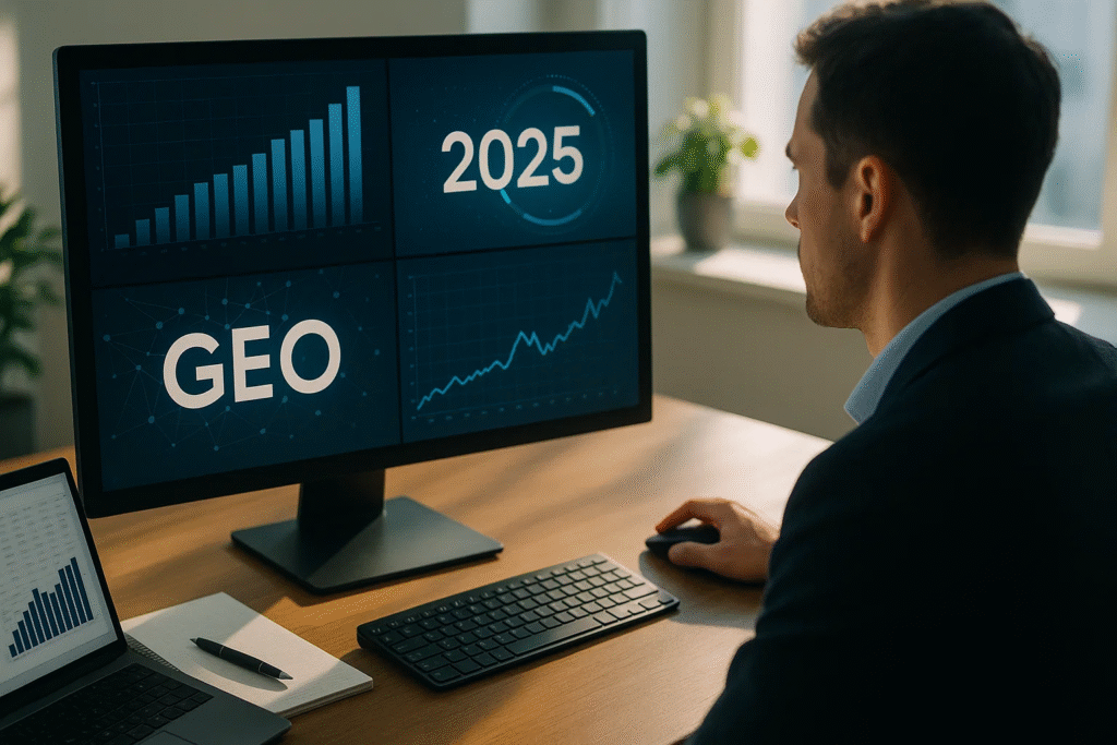 The State of Generative Engine Optimization (GEO) in 2025: A Data-Driven Analysis