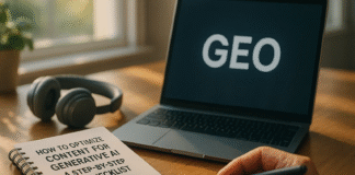 How to Optimize Content for Generative AI: A Step-by-Step GEO Checklist How to Optimize Content for Generative AI: A Step-by-Step GEO Checklist
