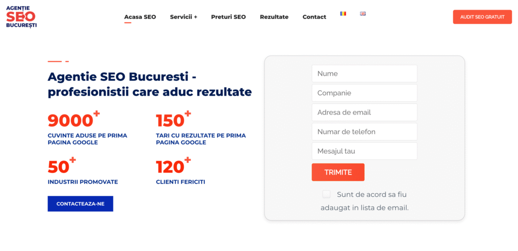 Agentie SEO Bucuresti