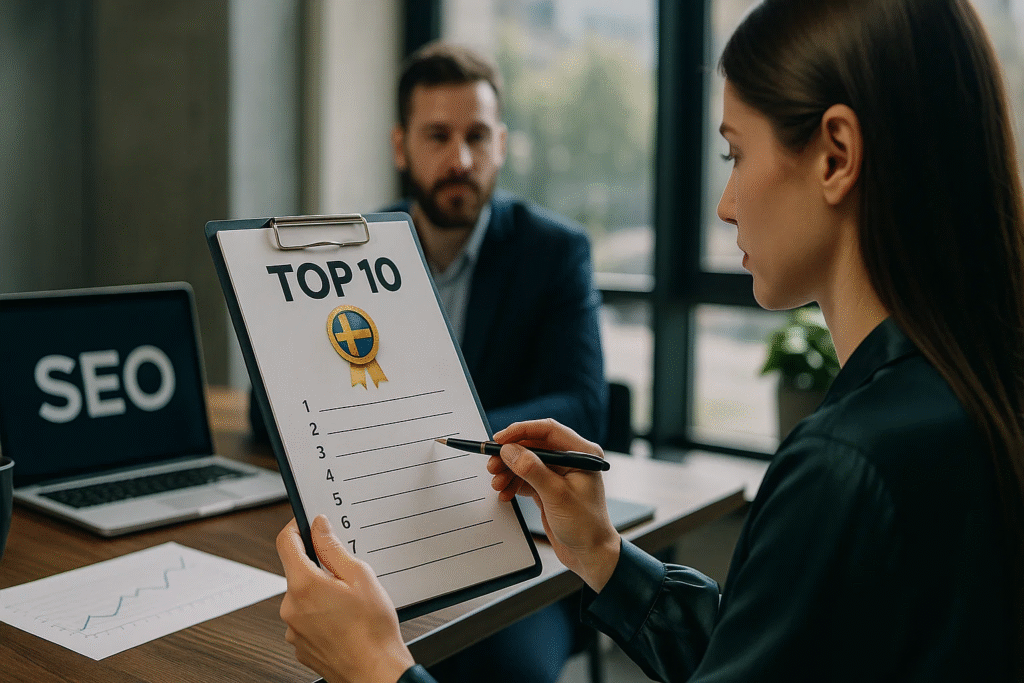Top 10 Best SEO Agencies in Sweden for 2025