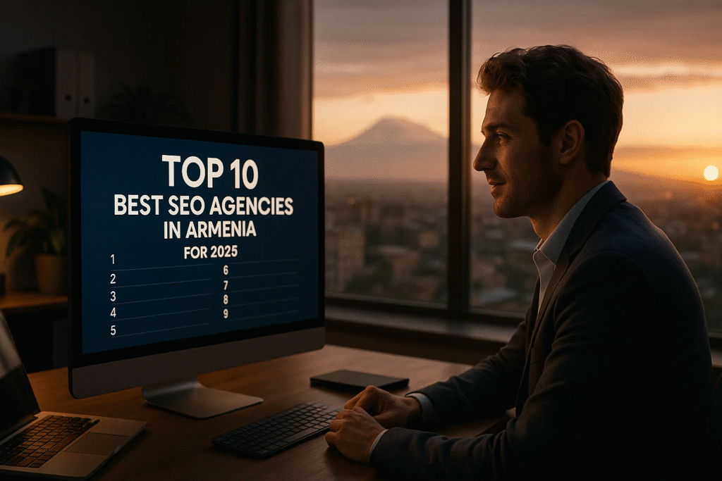 Top 10 Best SEO Agencies in Armenia for 2025
