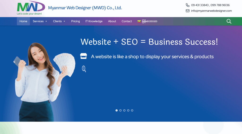 Myanmar Web Designer (MWD) Co., Ltd.