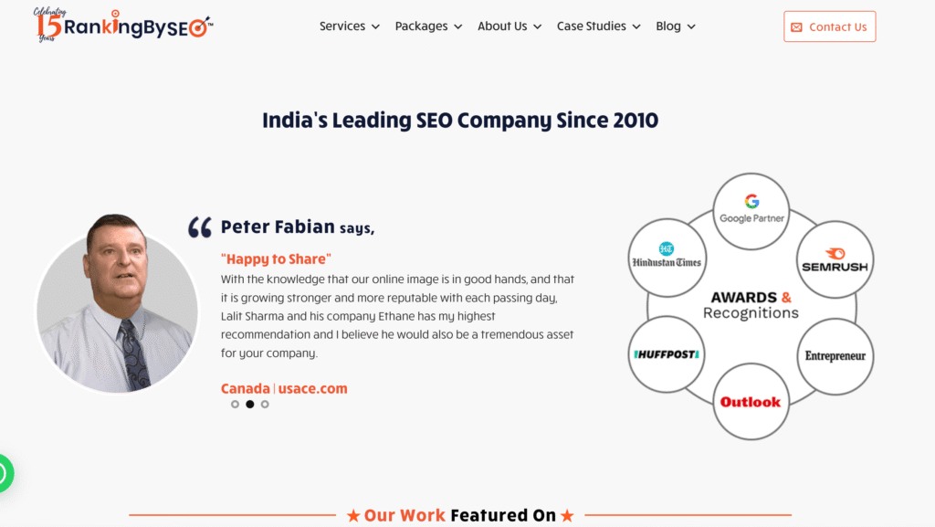 Ranking By SEO India