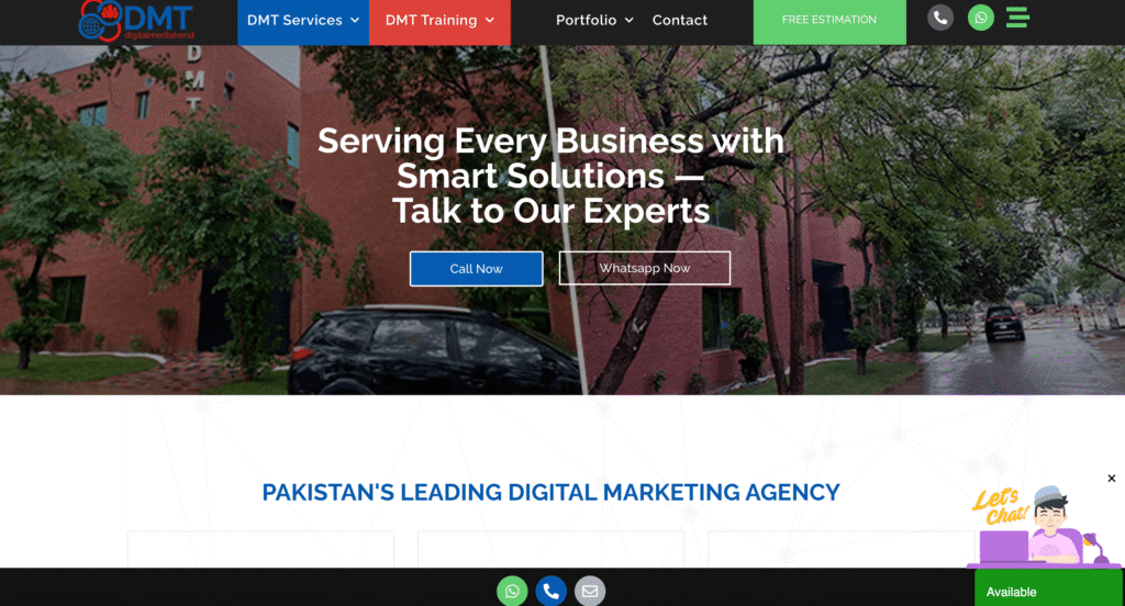 Digital Media Trend (DMT) Lahore