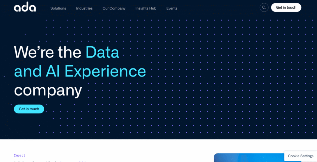ADA (Analytics Data Advertising)