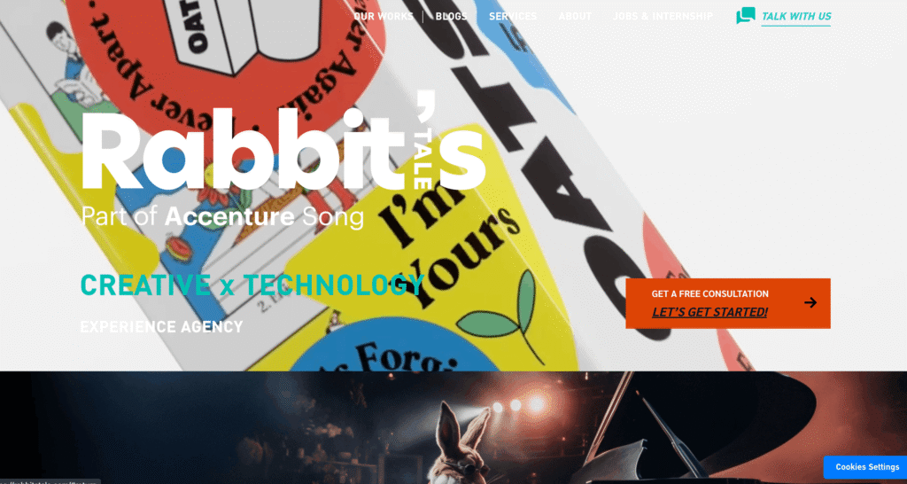 Rabbit's Tale (Part of Accenture Song)