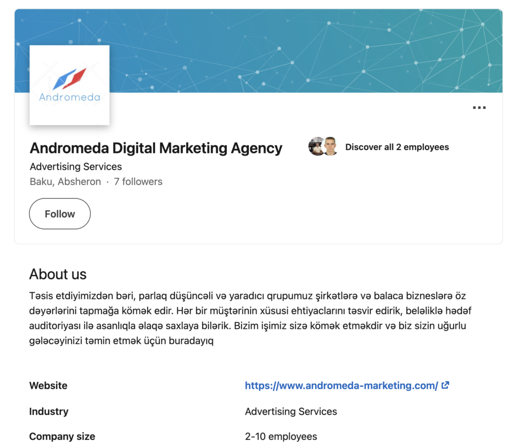 Andromeda Digital Marketing Agency