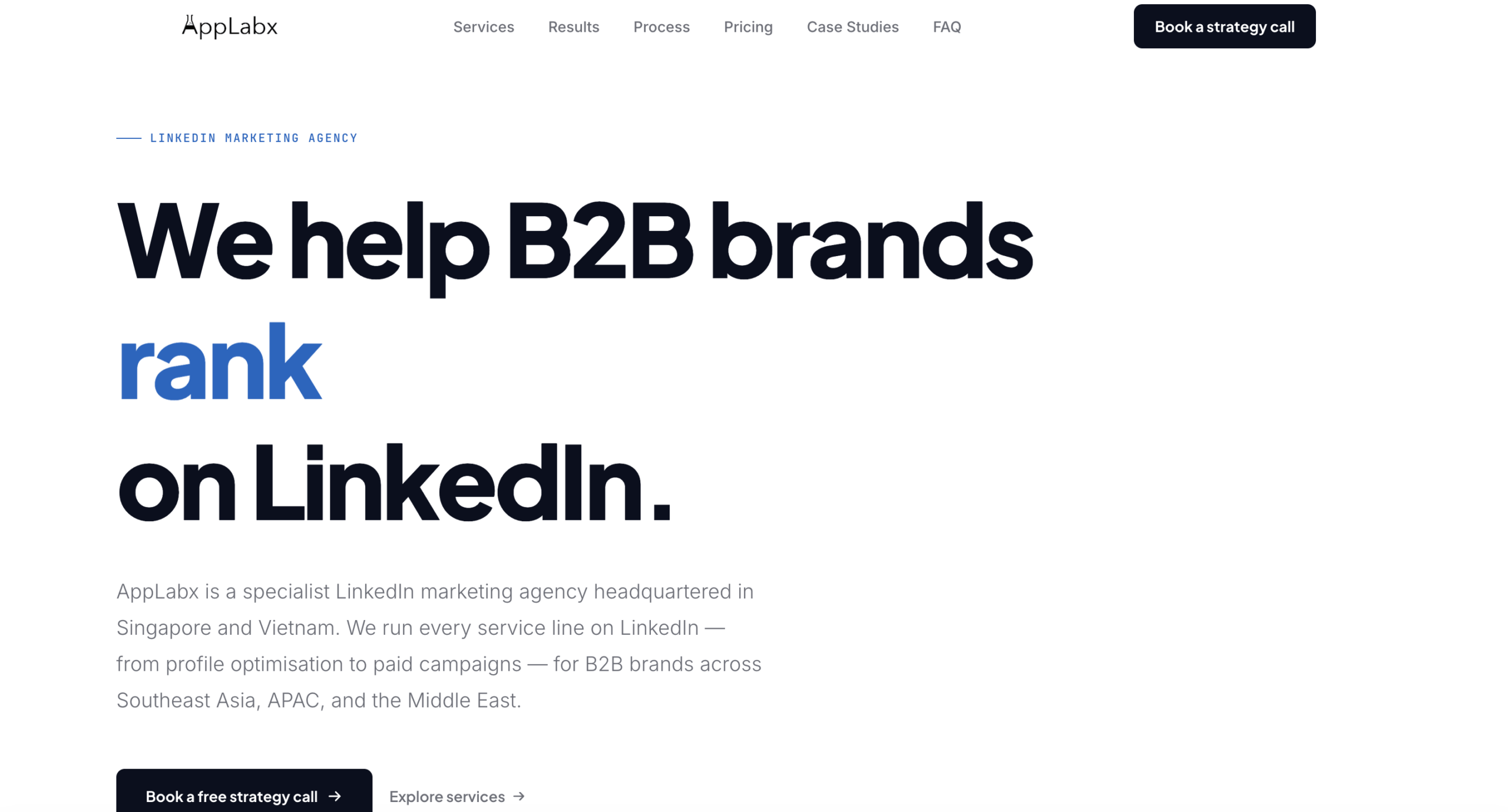 AppLabx LinkedIn Marketing Agency