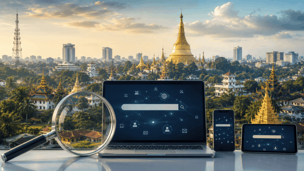 The State of Online Search in Myanmar in 2026