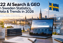 122 AI Search & GEO in Sweden Statistics, Data & Trends in 2026 122 AI Search & GEO in Sweden Statistics, Data & Trends in 2026