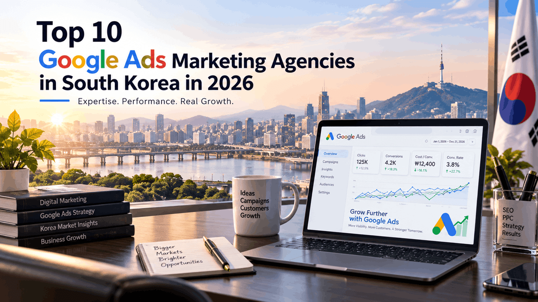 Top 10 Google Ads Agencies in South Korea in 2026