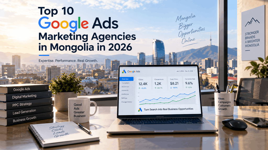 Top 10 Google Ads Agencies in Mongolia in 2026