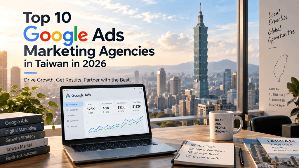 Top 10 Google Ads Agencies in Taiwan in 2026