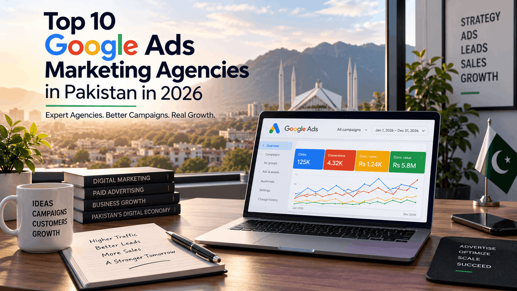 Top 10 Google Ads Agencies in Pakistan in 2026