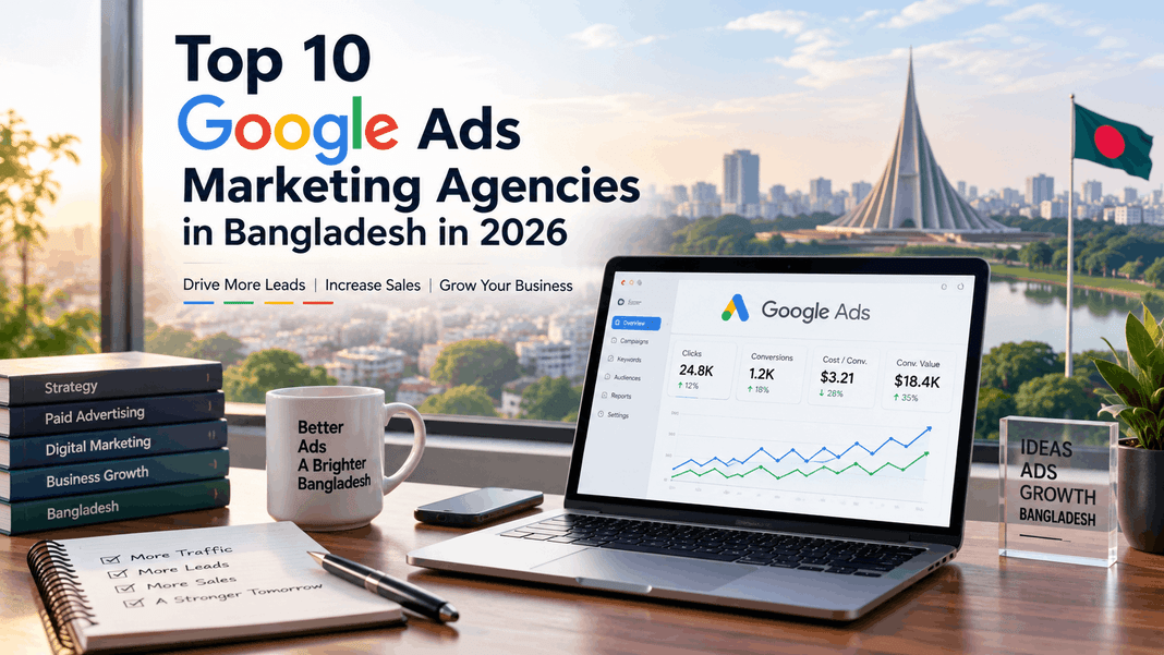 Top 10 Google Ads Agencies in Bangladesh in 2026 Top 10 Google Ads Agencies in Bangladesh in 2026